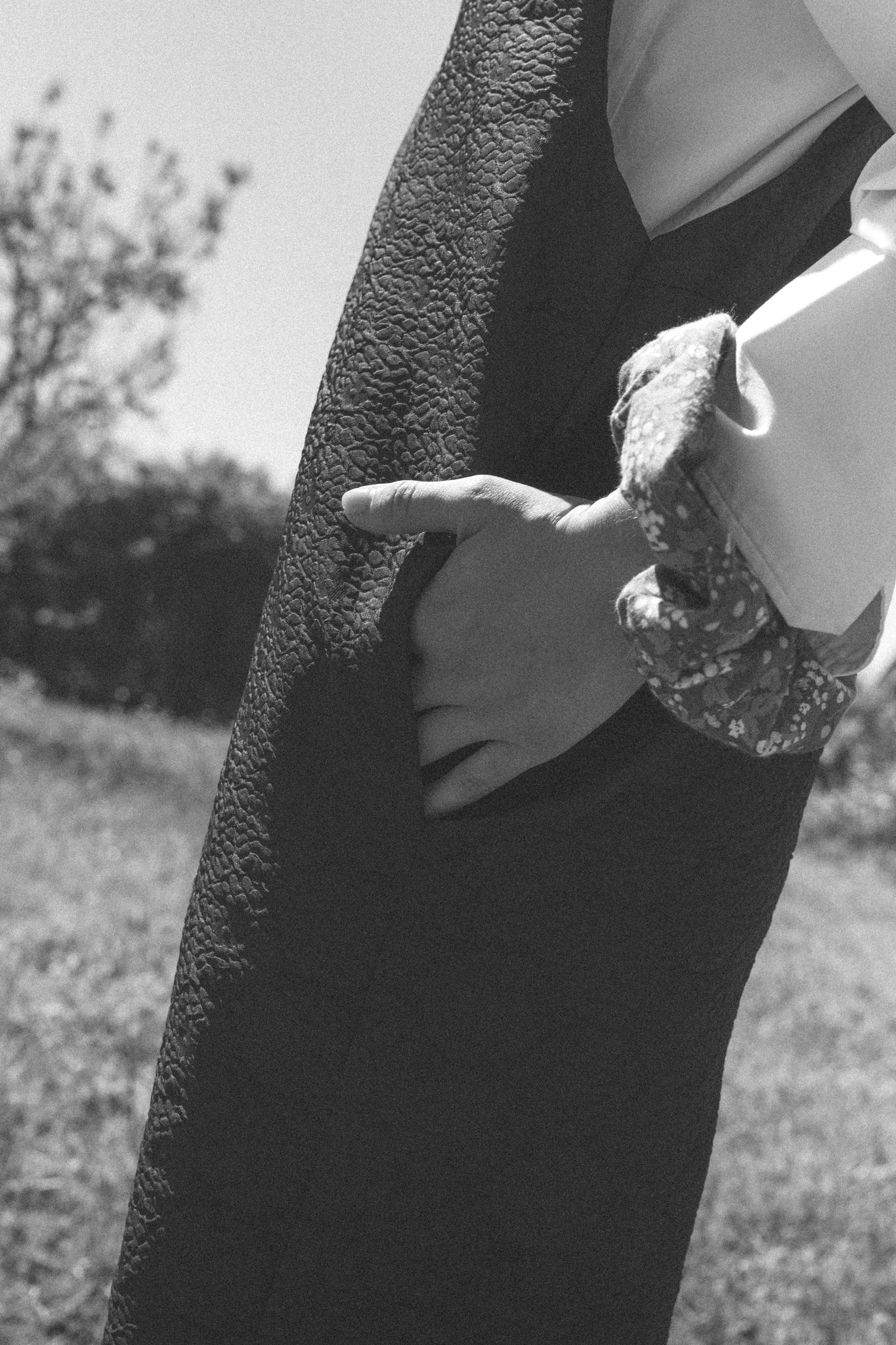Robe chasuble noir